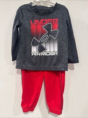 Under Armour Baby Boy 2 Piece Outfit Set 12M